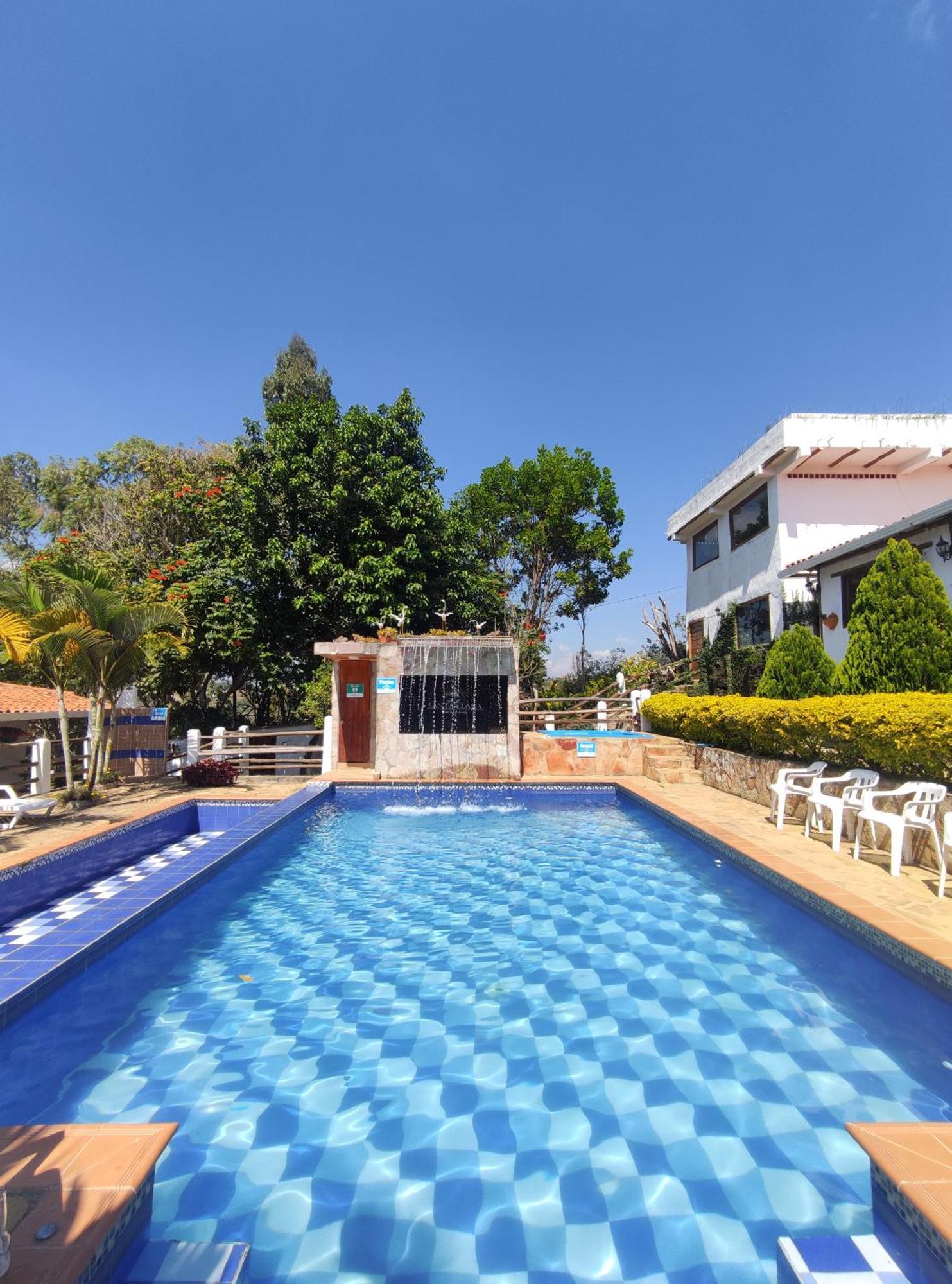 Hotel Boutique Santa Clara Mesa De Los Santos Лос-Сантос Экстерьер фото