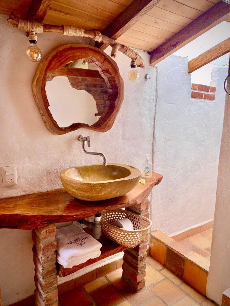 Hotel Boutique Santa Clara Mesa De Los Santos Лос-Сантос Экстерьер фото
