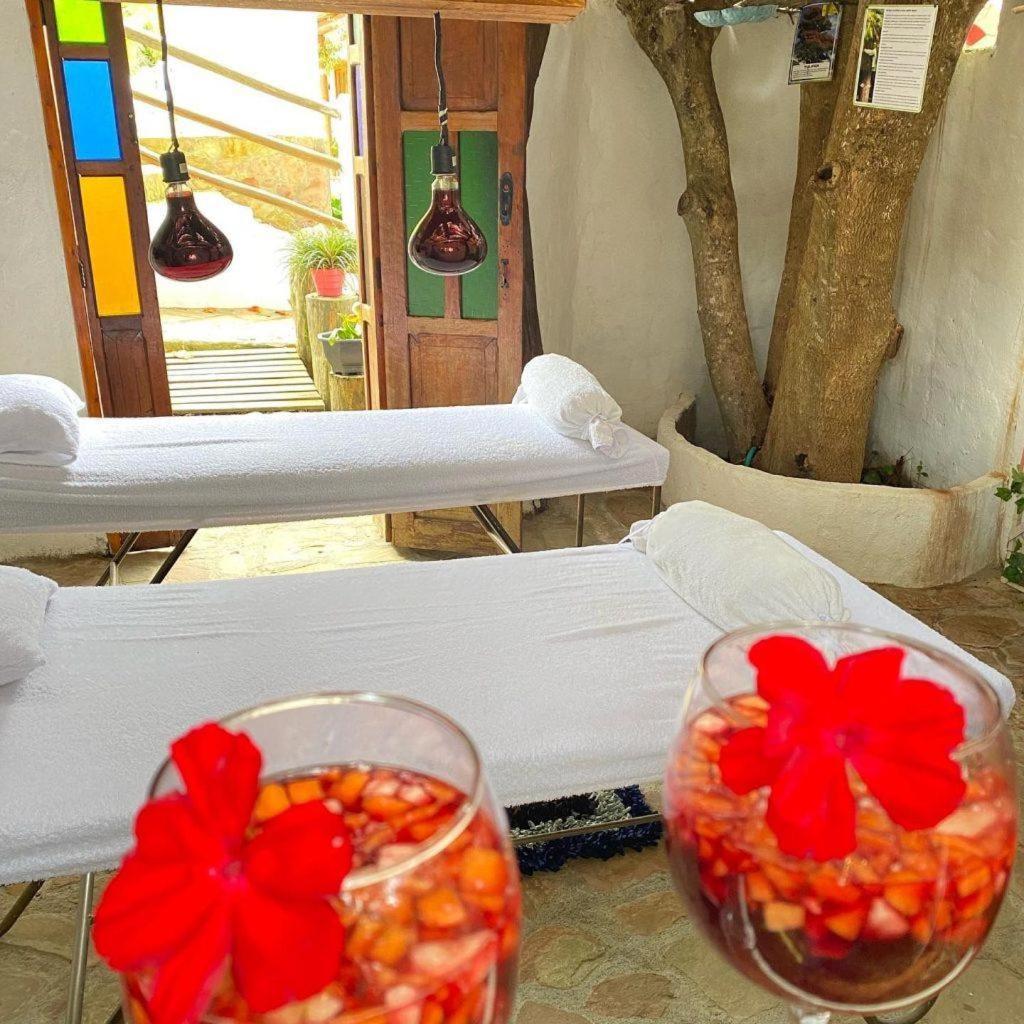 Hotel Boutique Santa Clara Mesa De Los Santos Лос-Сантос Экстерьер фото